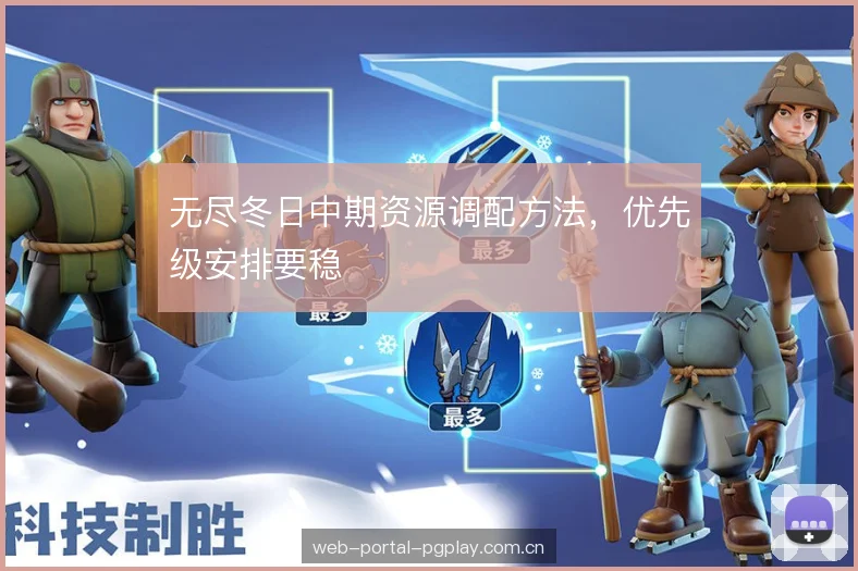 无尽冬日中期资源调配方法，优先级安排要稳